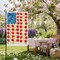Memorial Day Decorations - Spring Garden Flag for Easter Summer | 12x18 Inch Double Sided Patriotic American Flag for Outdoor Outside Yard USA Celebration 4th of July Decor - 250 Anniversary USA Merchandise